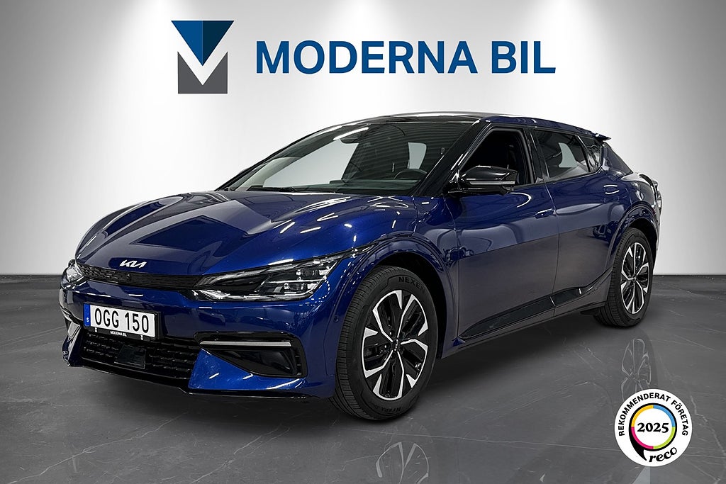 Kia EV6 77.4 kWh 325hk AWD GT-Line Pano HuD Moms Nybilsgaranti