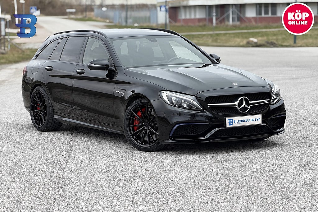 Mercedes-Benz C 63 C63 s AMG T | Speedshift | Sportavgas |  510hk