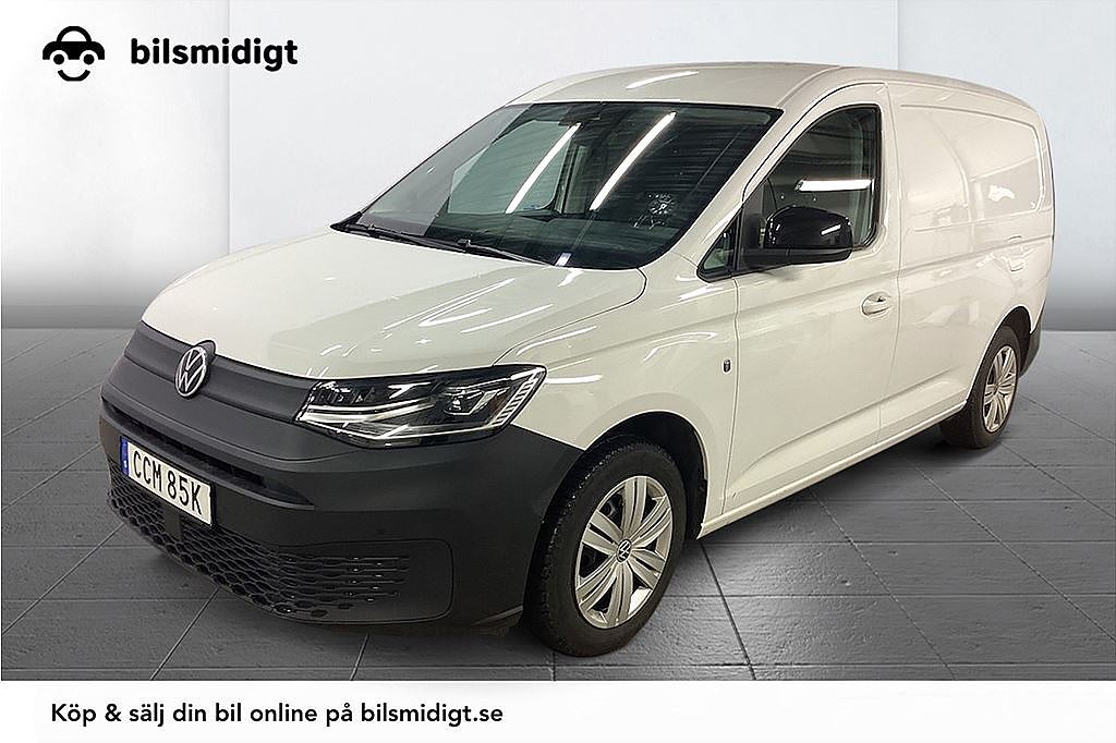 Volkswagen Caddy Cargo Maxi 2.0 Aut Drag Inredd Värmare MOMS 122hk