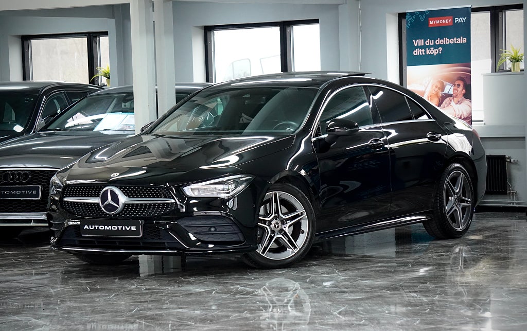 Mercedes-Benz CLA 200 AMG Line Pano Burmester Navi B-kamera