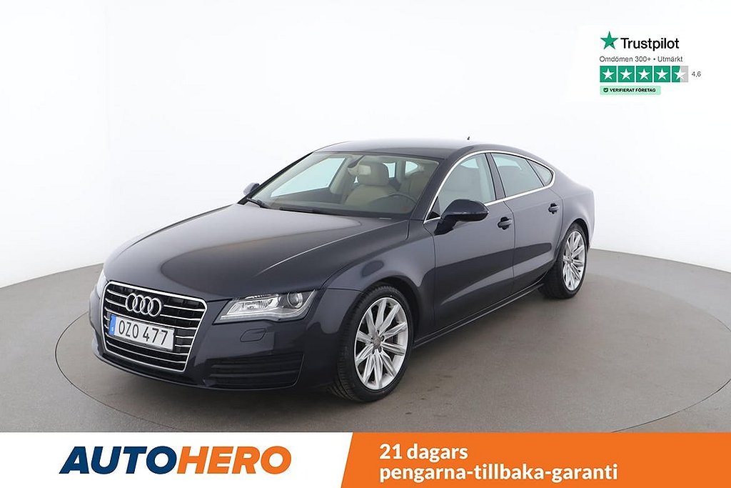 Audi A7 Sportback 3.0 TDI V6 quattro TipTronic / Dragkrok