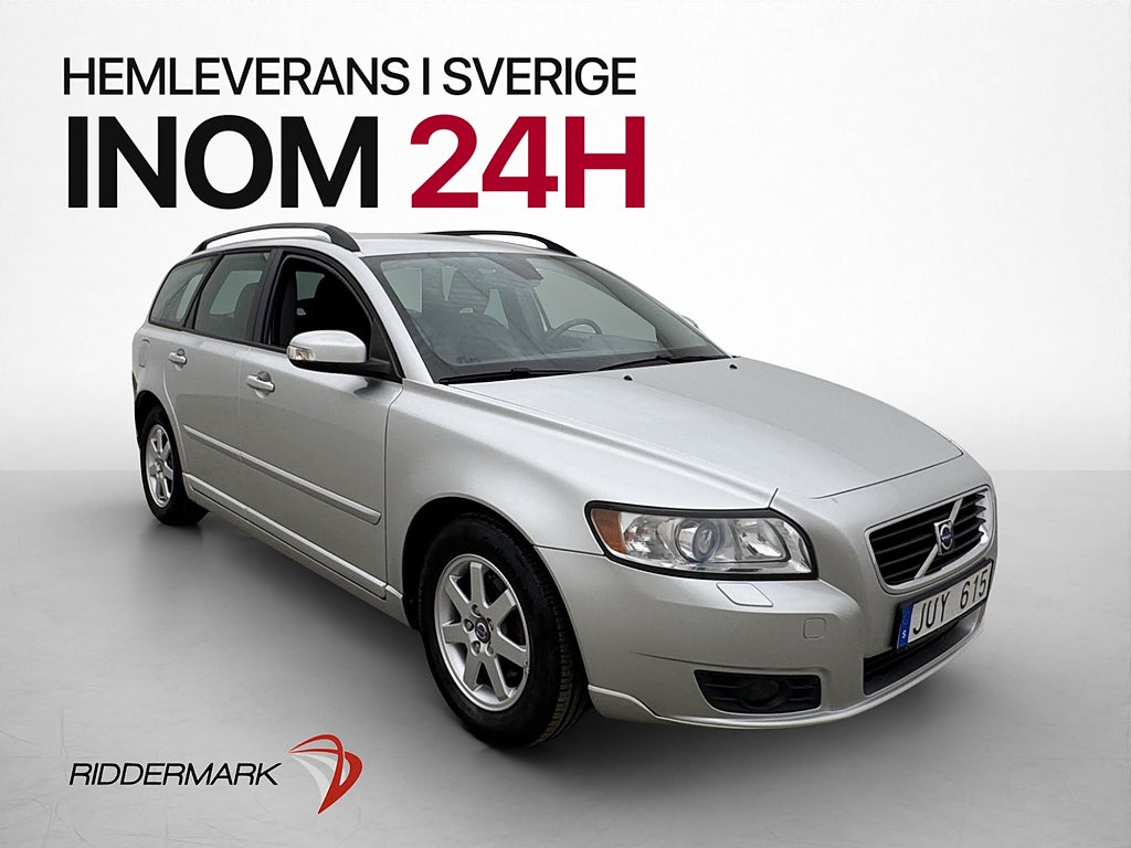 Volvo V50 1.8 Flexifuel Momentum En-Brukare P-Sensorer Drag
