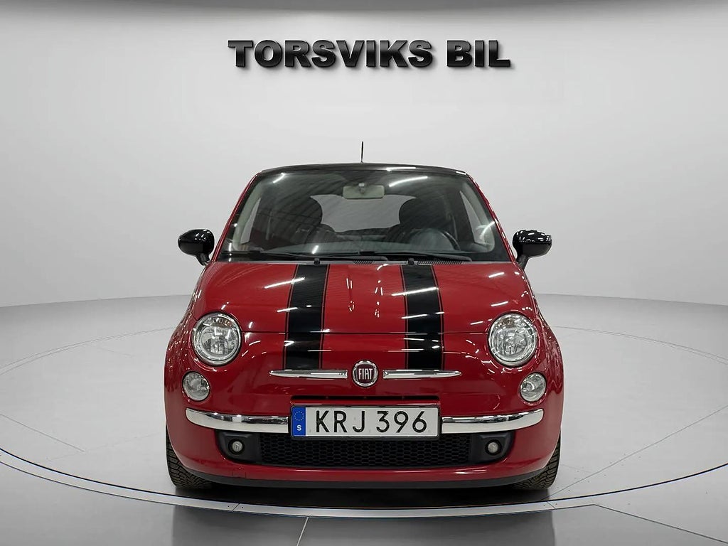 Fiat 500 1.2 8V Lounge Skinn Panorama  - miniatyr 8