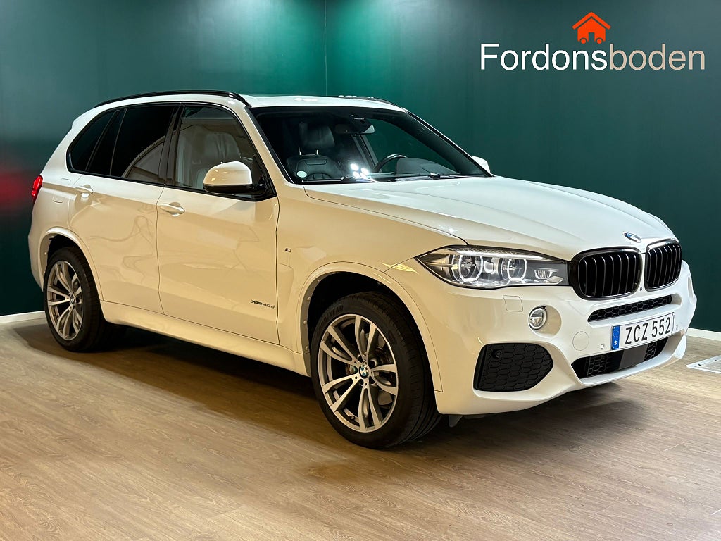 BMW X5 xDrive40d 7-Sits M-Sport Innovation Pano H/K Drag HuD