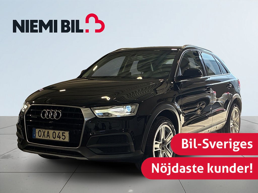 Audi Q3 2.0 TDI Quattro S Tronic S Line Farthållare Pano S&V