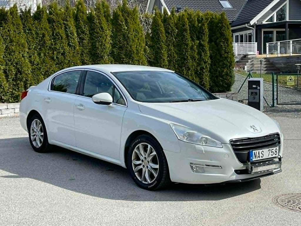 Peugeot 508 2.2 HDi 200 FAP Automatisk, 204hk, GT-Line, 2012