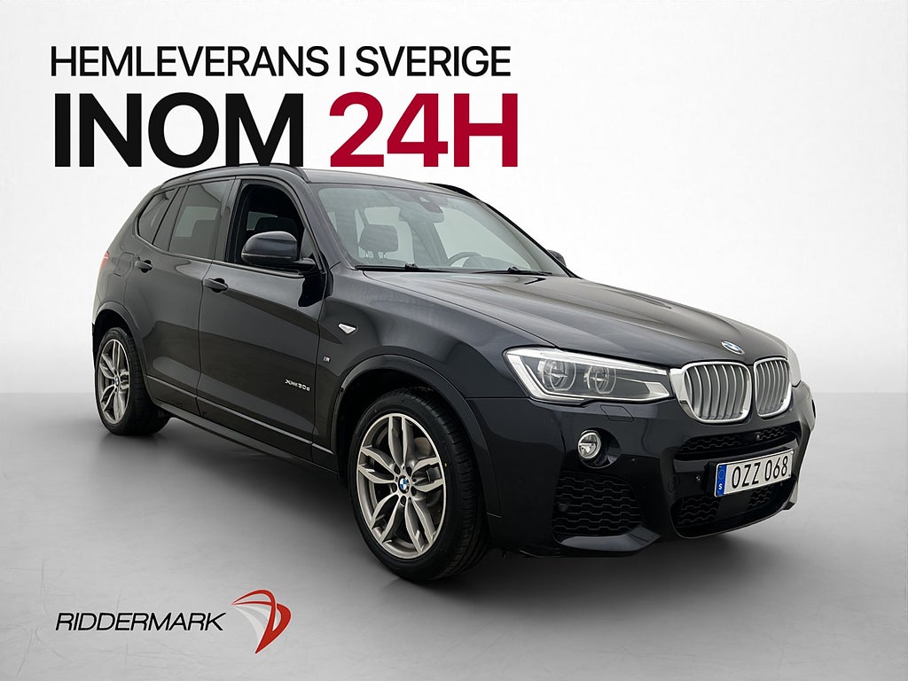 BMW X3 xDrive30d M Sport Pano Värmare Navi Drag 258hk