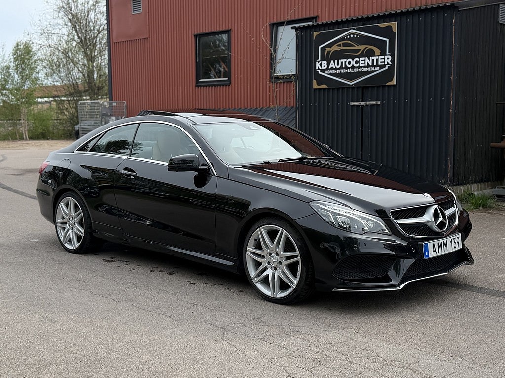 Mercedes-Benz E 350 BlueTEC Coupé 7G-Tronic Plus AMG Maxutrustning 