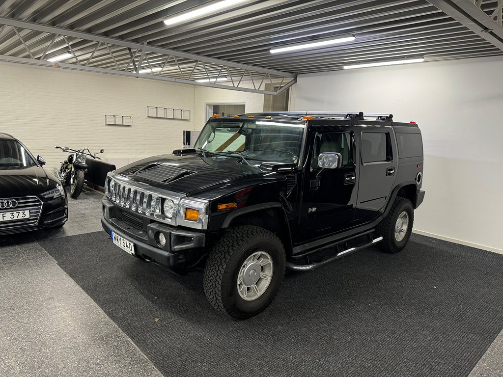 Hummer H2 6.0 V8 Taklucka Besiktigad