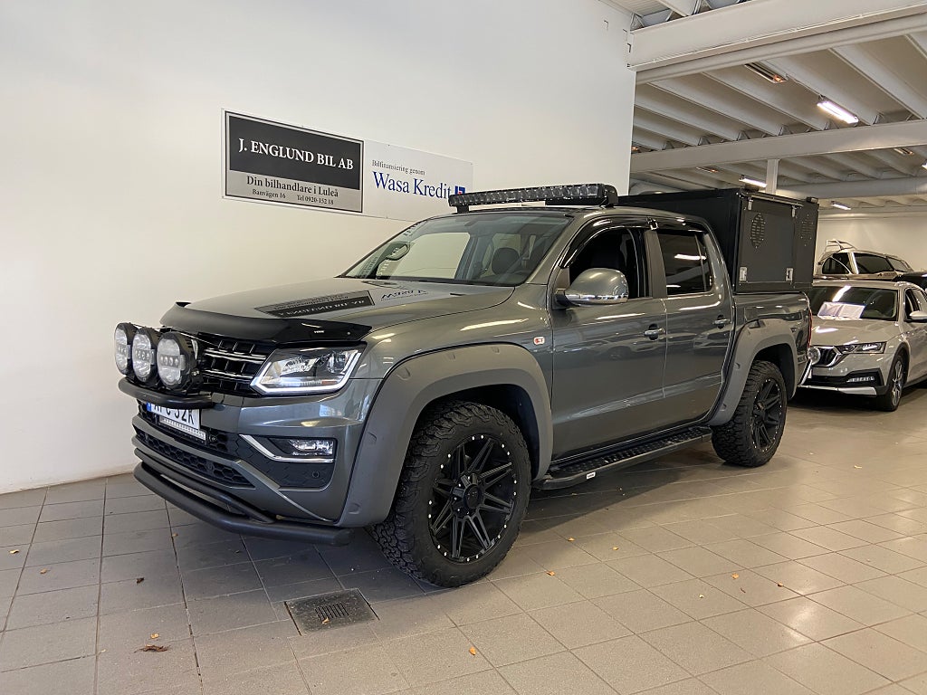 Volkswagen Amarok 3.0 V6 TDI 4M 258hk Aviator Moms Hundkåpa 