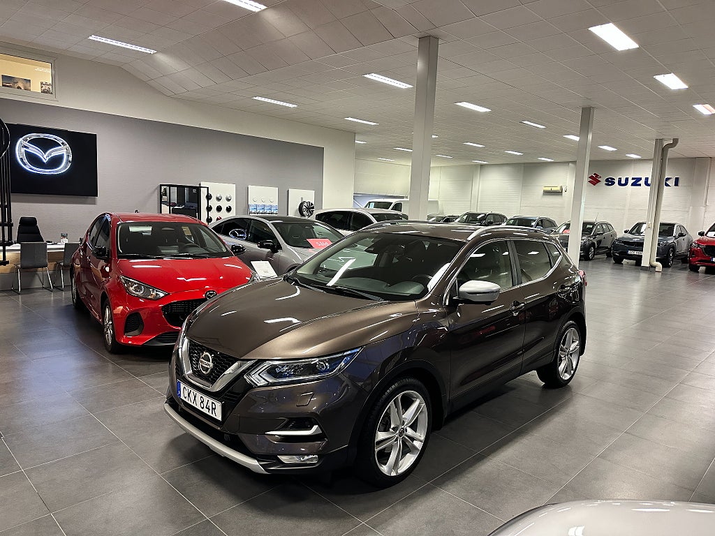 Nissan Qashqai 1.3 DIG-T DCT 160HK Automat V-Hjul Ingår