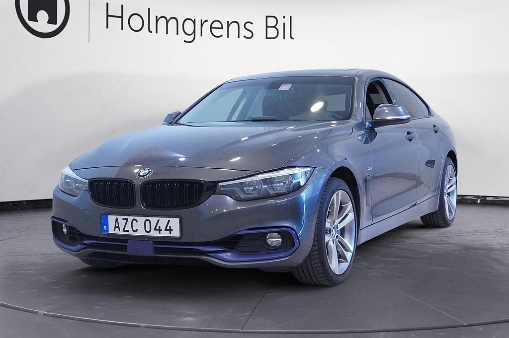 BMW 435 d xDrive Gran Coupé Steptronic 313hk Sport Line Glastaklucka,