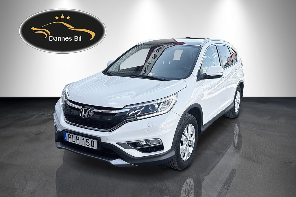 Honda CR-V 1.6 i-DTEC 4WD Executive Panorama Läder Kamera Drag 