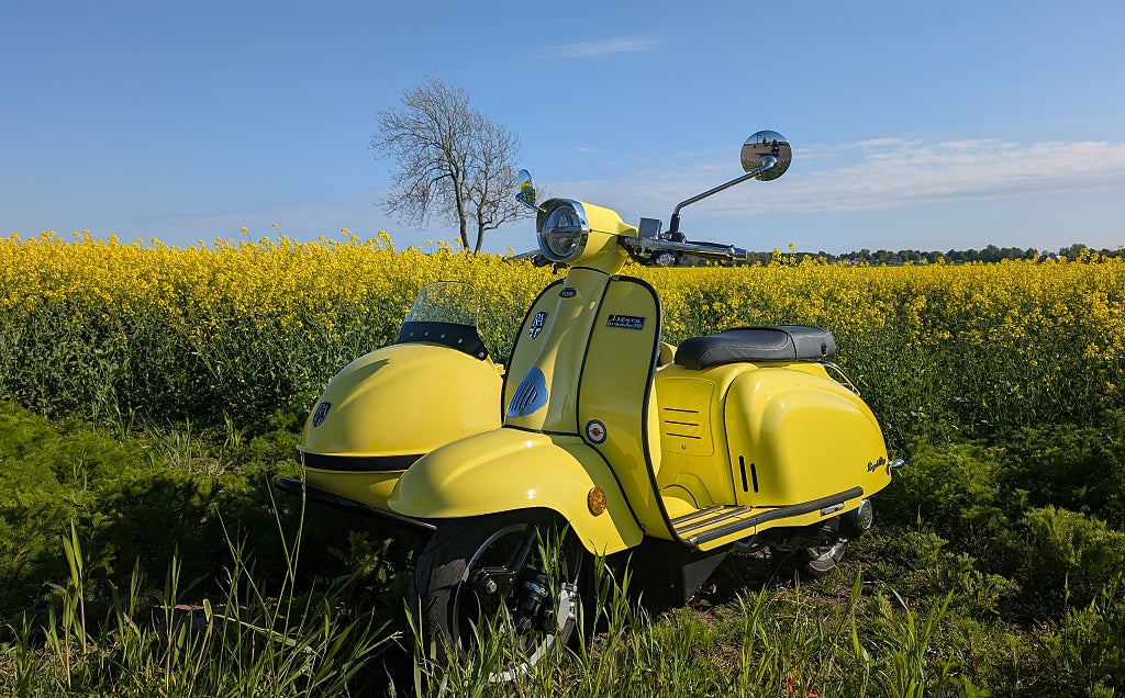 Royal Alloy TG350 SE med sidovagn