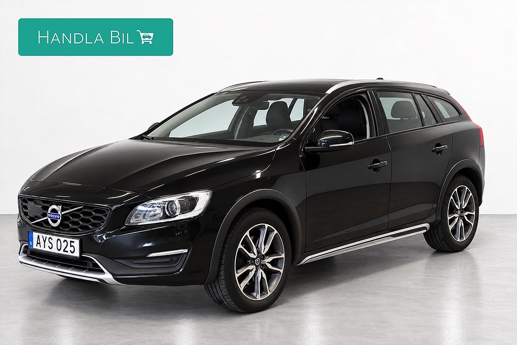 Volvo V60 Cross Country D4 AWD Summum D-värm Drag Navi Skinn SoV