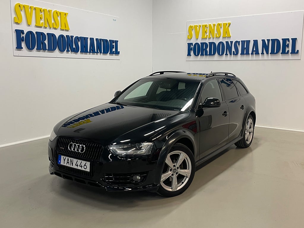 Audi A4 Allroad 2.0 TDI 190HK Quattro Automat DPF Clean Diesel Dragkrok