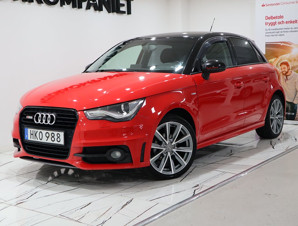Audi A1 Sportback 1.2 TFSI S-Line 1-Ägare M&K Värmare