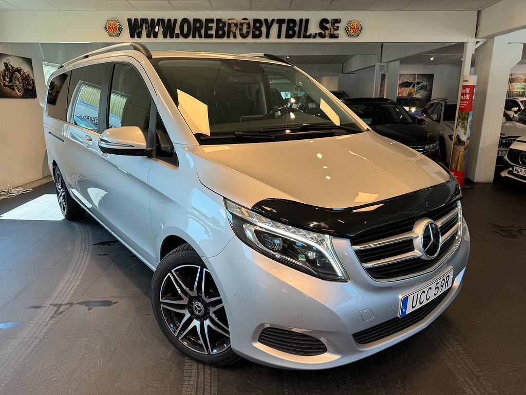 Mercedes-Benz V 250d 4MATIC 8-Sits Aut Drag Gps Värmare Burmester