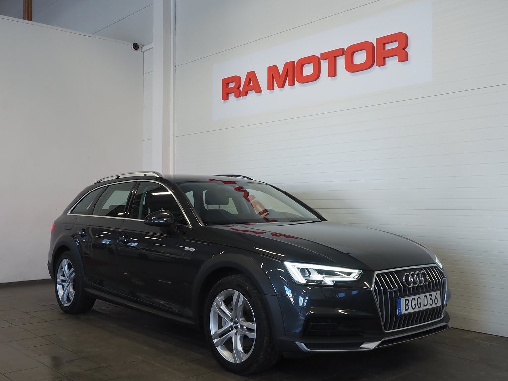 Audi A4 allroad 2.0 TDI 190hk Quattro | Drag | Skinn | 2017