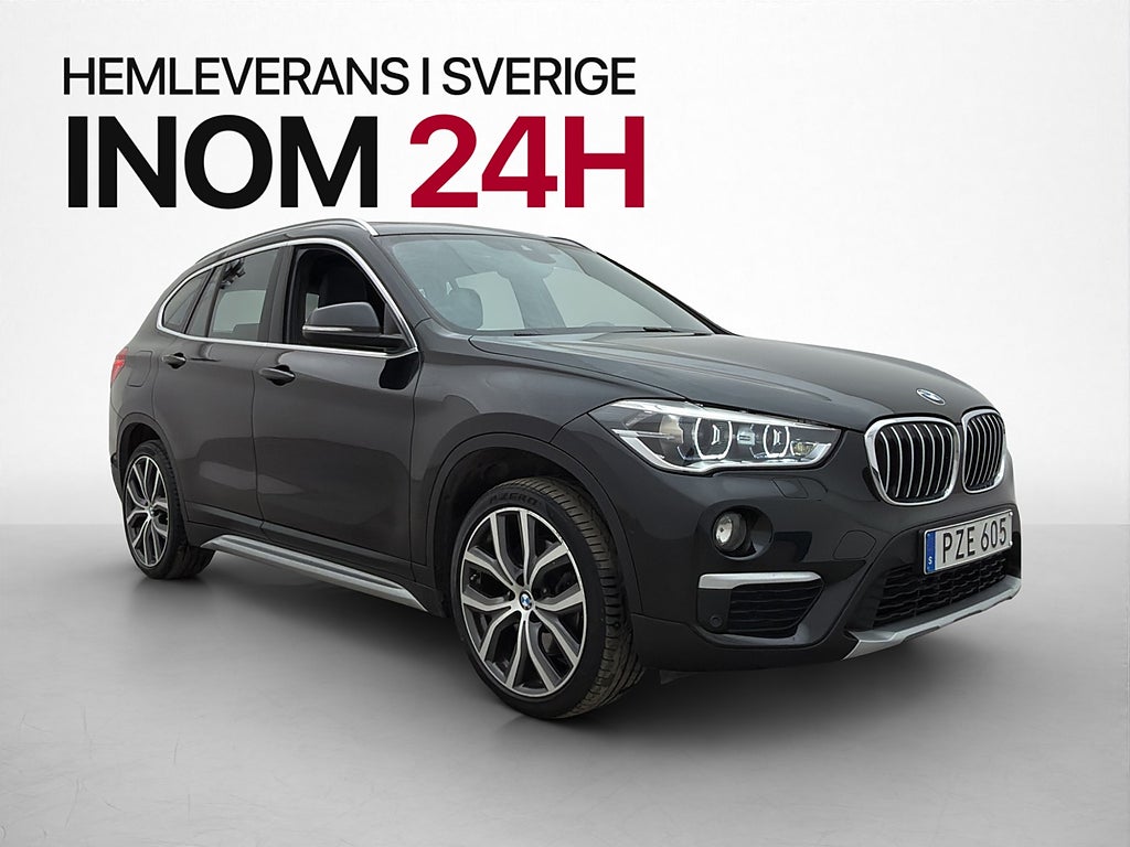 BMW X1 xDrive20d xLine Pano H/K Kamera HUD Skinn Navi Drag
