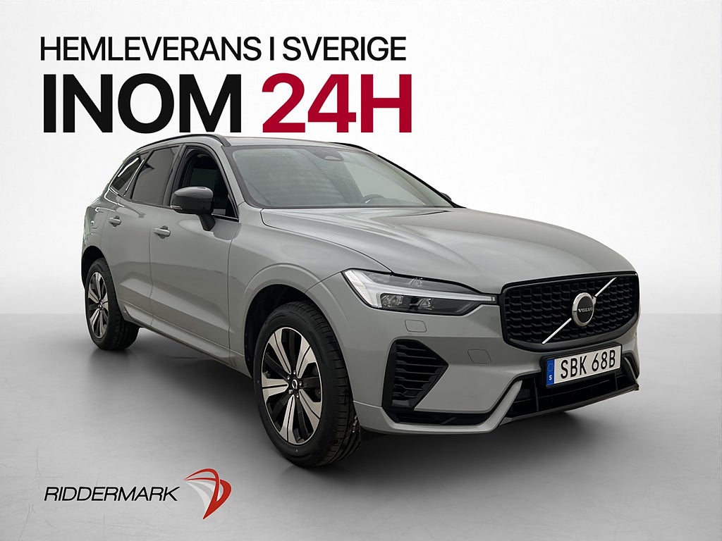Volvo XC60 T6 AWD 350hk Plus Dark Pano Kamera Drag Skinn