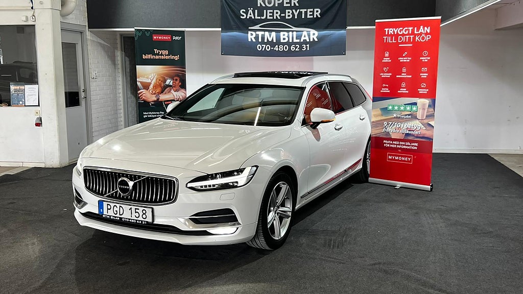 Volvo V90 D3 Geartronic Inscription Euro 6 Dragkrok 1716kr/Mån