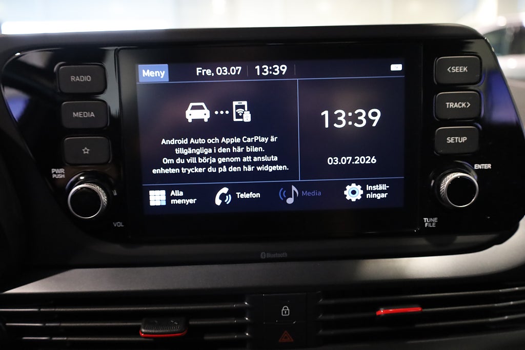Hyundai i20 1.0 T-GDI DCT N-Line Kamera CarPlay Rattvärme Keyless 2022