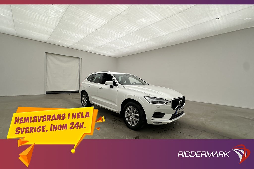 Volvo XC60 D4 AWD Kamera Drag VoC Värmare Rattvärme Nav 190h