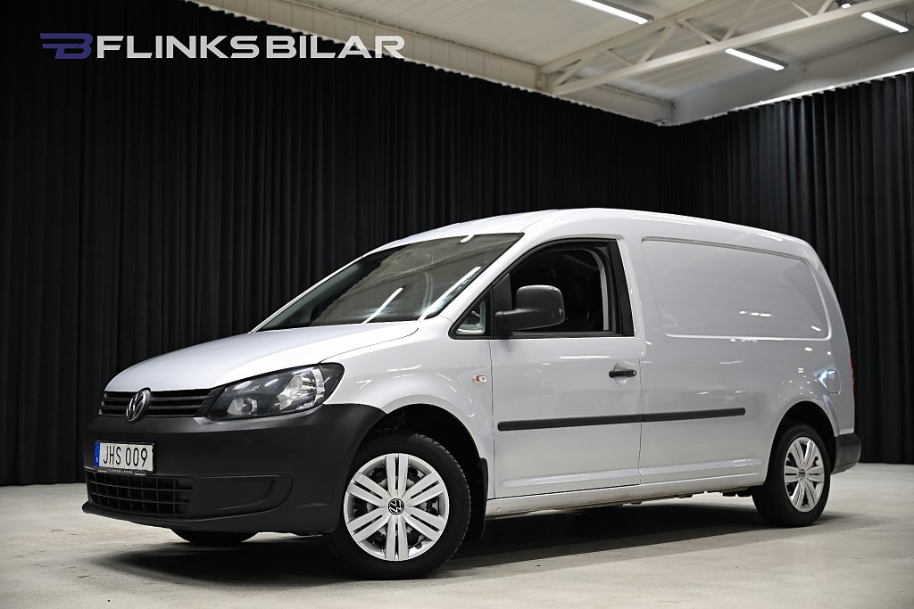 Volkswagen Caddy Maxi DSG 140HK Drag|Dieselvärmare|PDC|Kambytt|Värmeiskåp