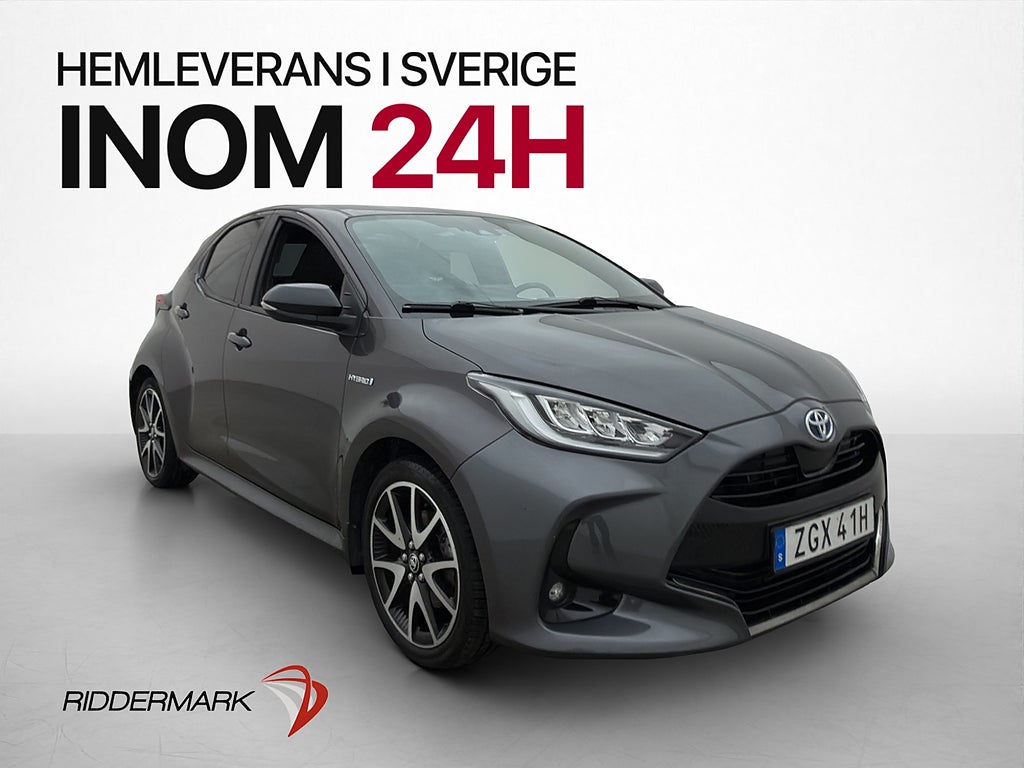 Toyota Yaris Style Kamera Skinn Adaptiv-fart Rattvärme