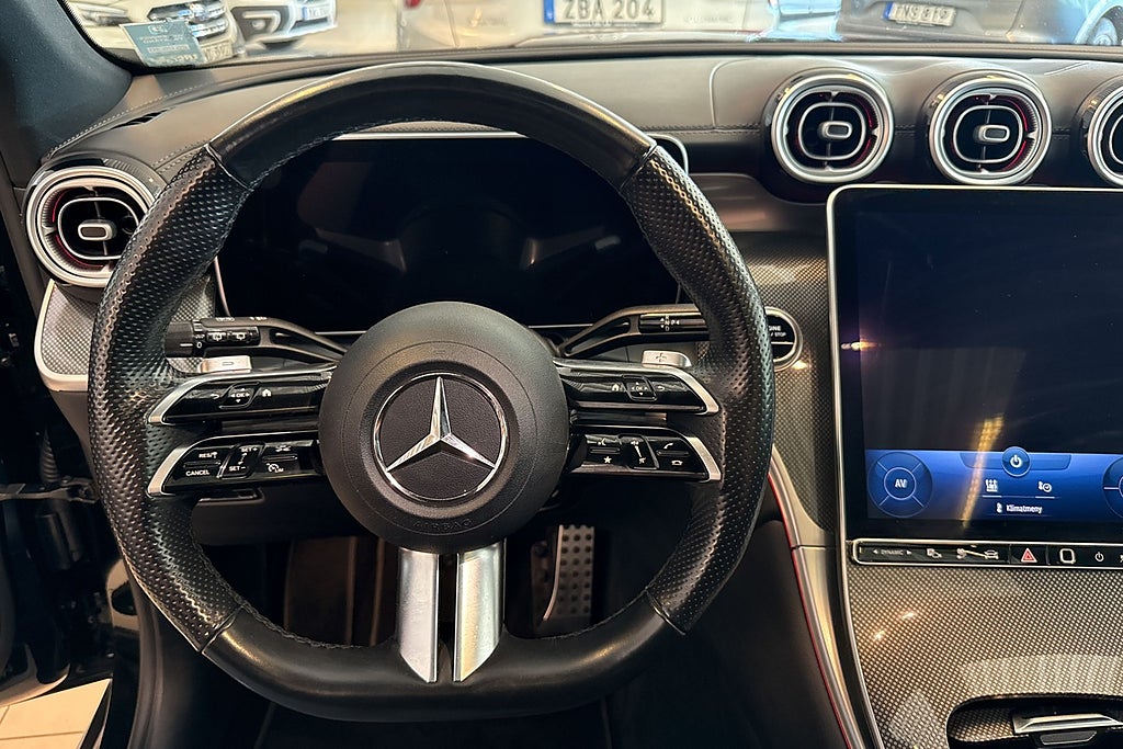 Mercedes-Benz GLC 300 e 4MATIC 9G-Tronic AMG Plus Drag Burmiester Moms  miniatyr 7