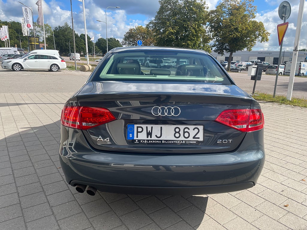 Audi A4 Sedan 2.0 TFSI Automat 180 hk Endast en ägare