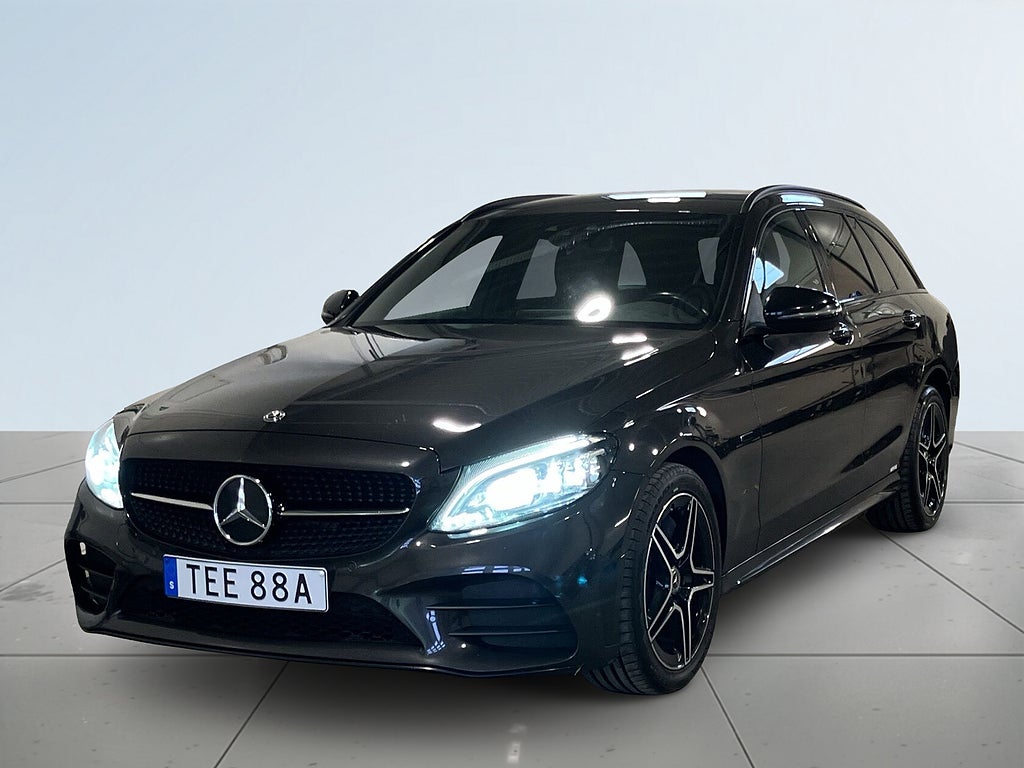 Mercedes-Benz C 300 T de 9G-Tronic AMG Line Drag Kamera Värmare S&V