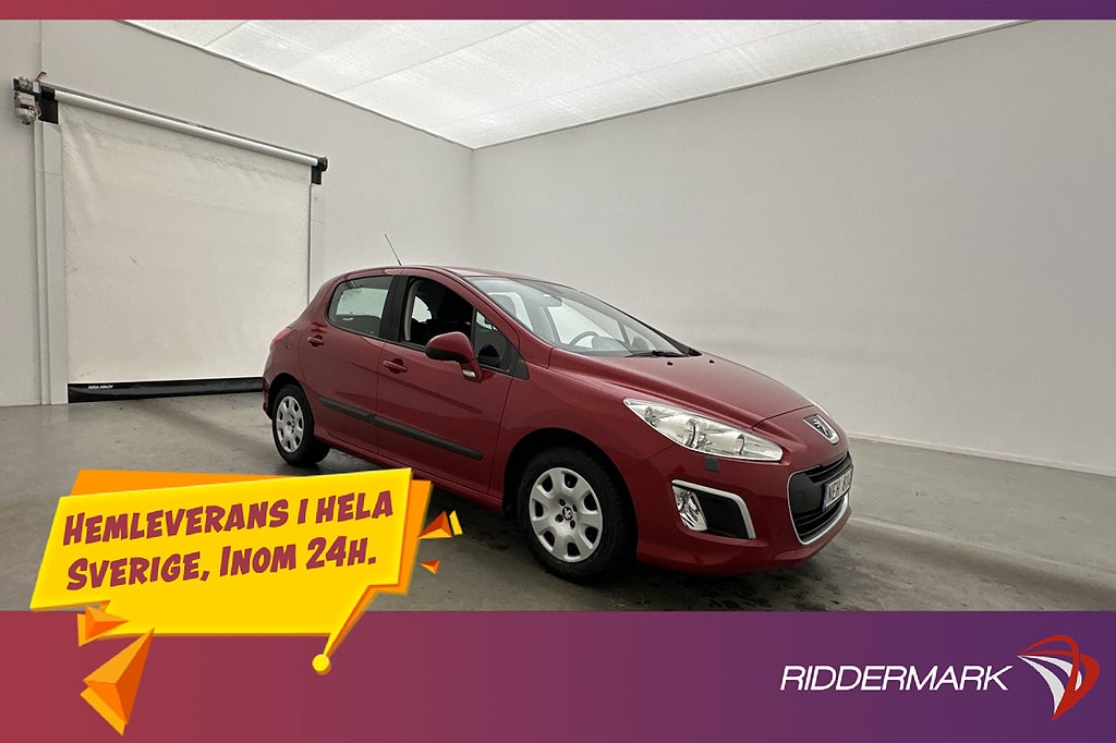 Peugeot 308 1.6 VTi 120hk En-Brukare Farthållare 0,66l/mil