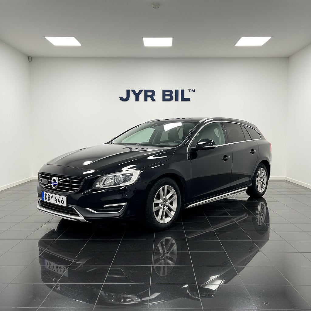 Volvo V60 D4 190hk Summum GPS / Skinn / Drag / Värmare