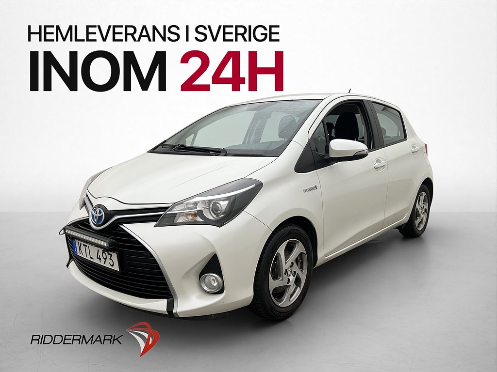 Toyota Yaris Hybrid e-CVT 101hk Active Kamera Farthållare