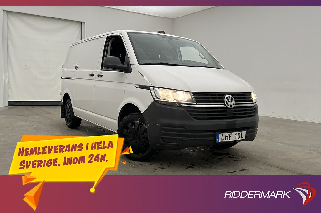 Volkswagen Transporter 2.0 TDI Värm Drag Kamera CARPLAY Moms