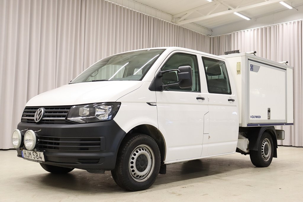 Volkswagen Transporter 4M 150HK 5-Sits Kåpa Servicebil Moms