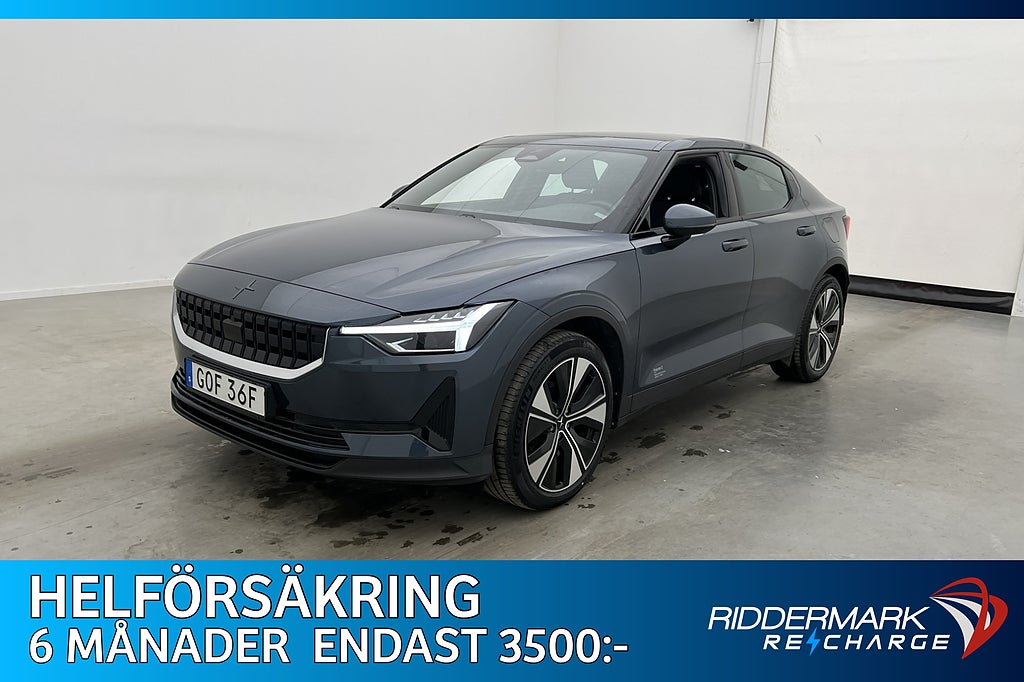 Polestar 2 Standard Range Single Motor Plus Värm Pano MOMS