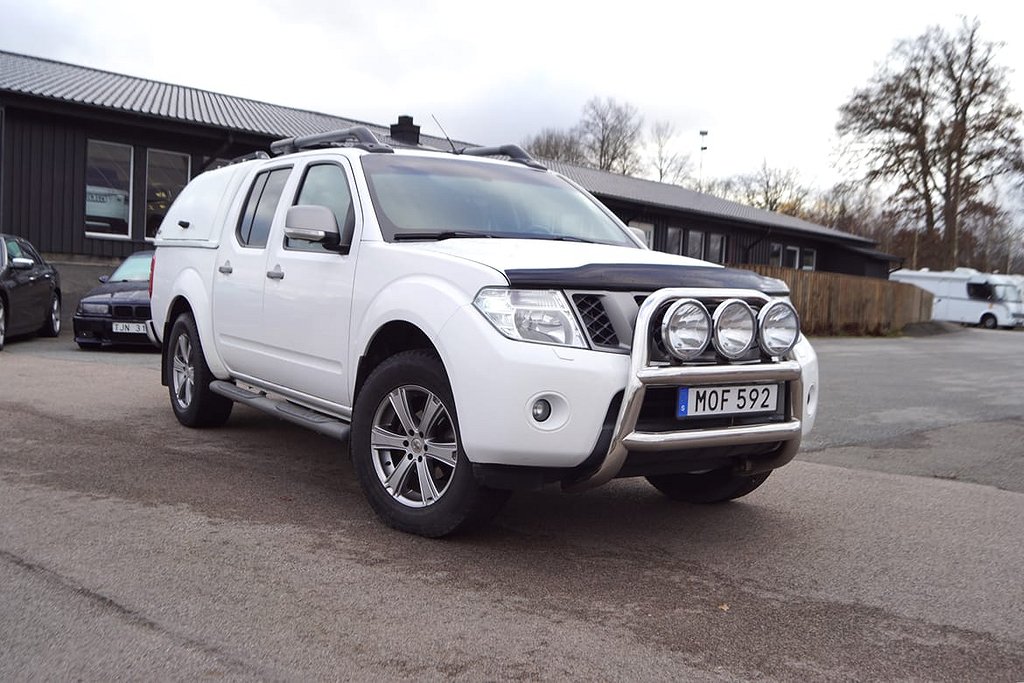 Nissan Navara Dubbelhytt 2.5 dCi 4x4 Drag, Auto, Navi, Backkamera, Vint