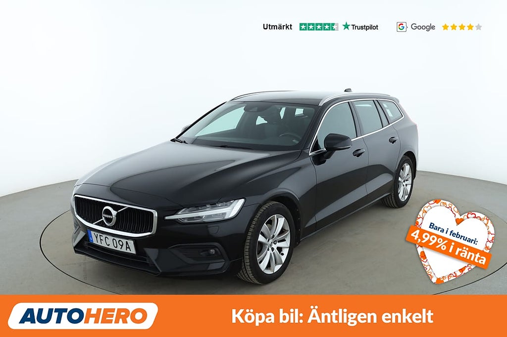 Volvo V60 D3 Momentum / CTA, VOC, Kamera, Värmare, Carplay