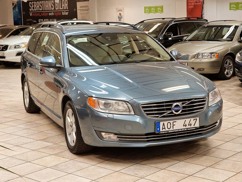 Volvo V70 D4 Geartronic Momentum 181Hk Välvårdad Drag 