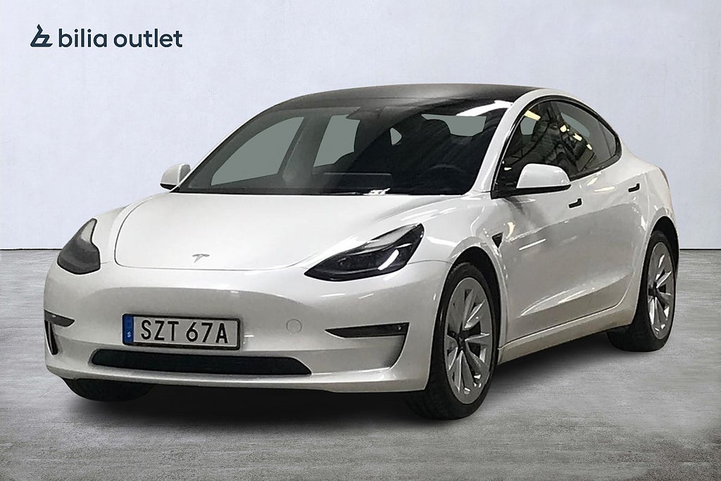 Tesla Model 3 Long Range AWD 440hk Panorama Navi Autopilot MOMS