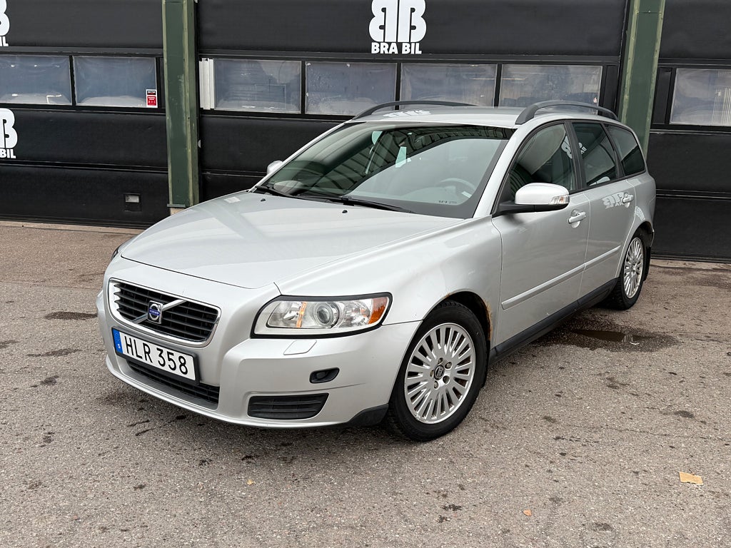 Volvo V50 1.8 Flexifuel Kinetic Motorvärmare Ny servad 