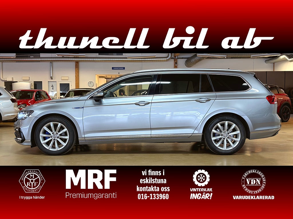 Volkswagen Passat SC Kombi 1.4 TSI PHEV DSG GTE 218HK-VHJUL-DRAG-SOH 93%