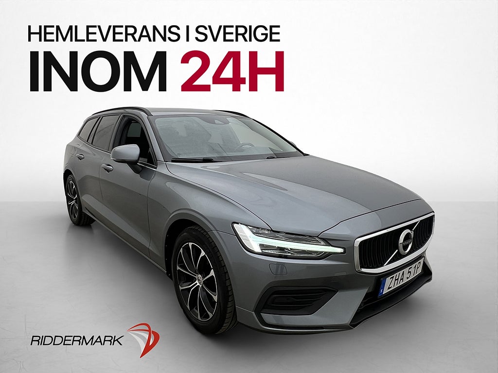 Volvo V60 D3 AWD 150hk Momentum VOC Värmare Sensorer Navi
