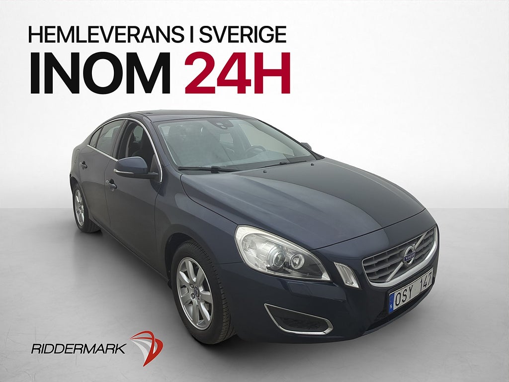 Volvo S60 T4 Momentum Dragkrok Halvskinn Sensorer