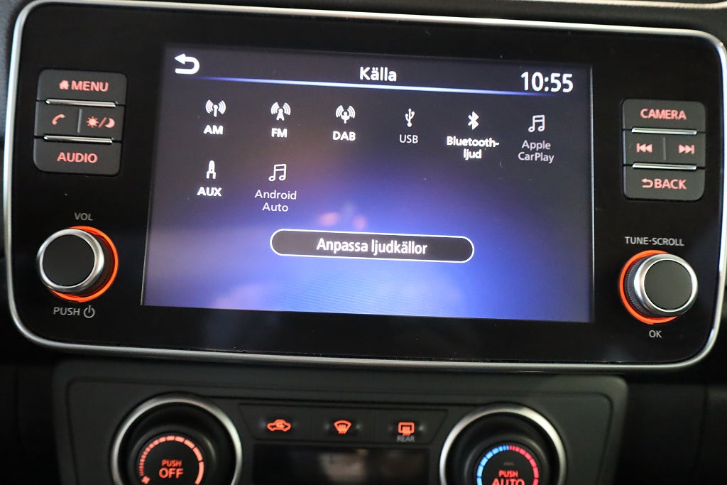 Nissan Leaf 40 kWh Acenta Kamera Navi Leasbar Rattvärme Carplay 2022