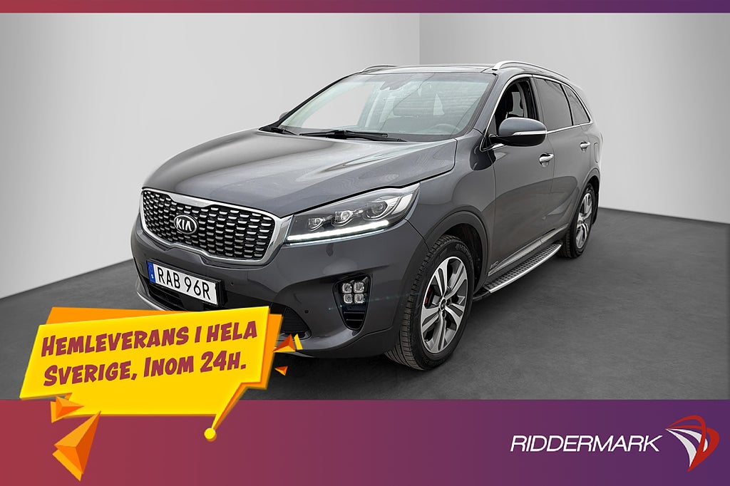 Kia Sorento CRDi AWD 200hk GT-Line 7-Sits Panorama H/K