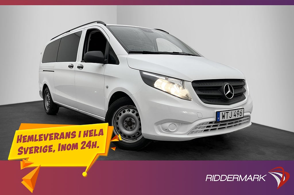Mercedes-Benz Vito Tourer XL 116 4x4 D-Värm Drag 9-Sits MOMS